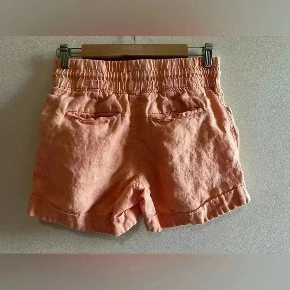 Athleta CABO 100% LINEN 4" SHORT - Size 2 - Picture 3 of 7
